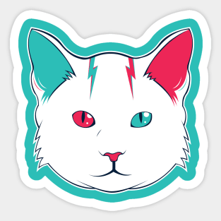 Zachary The Cat Sticker